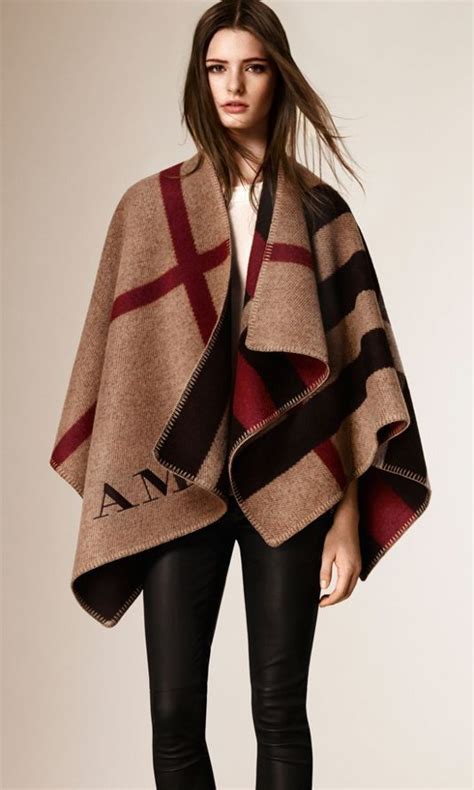 burberry poncho outfit|burberry poncho website.